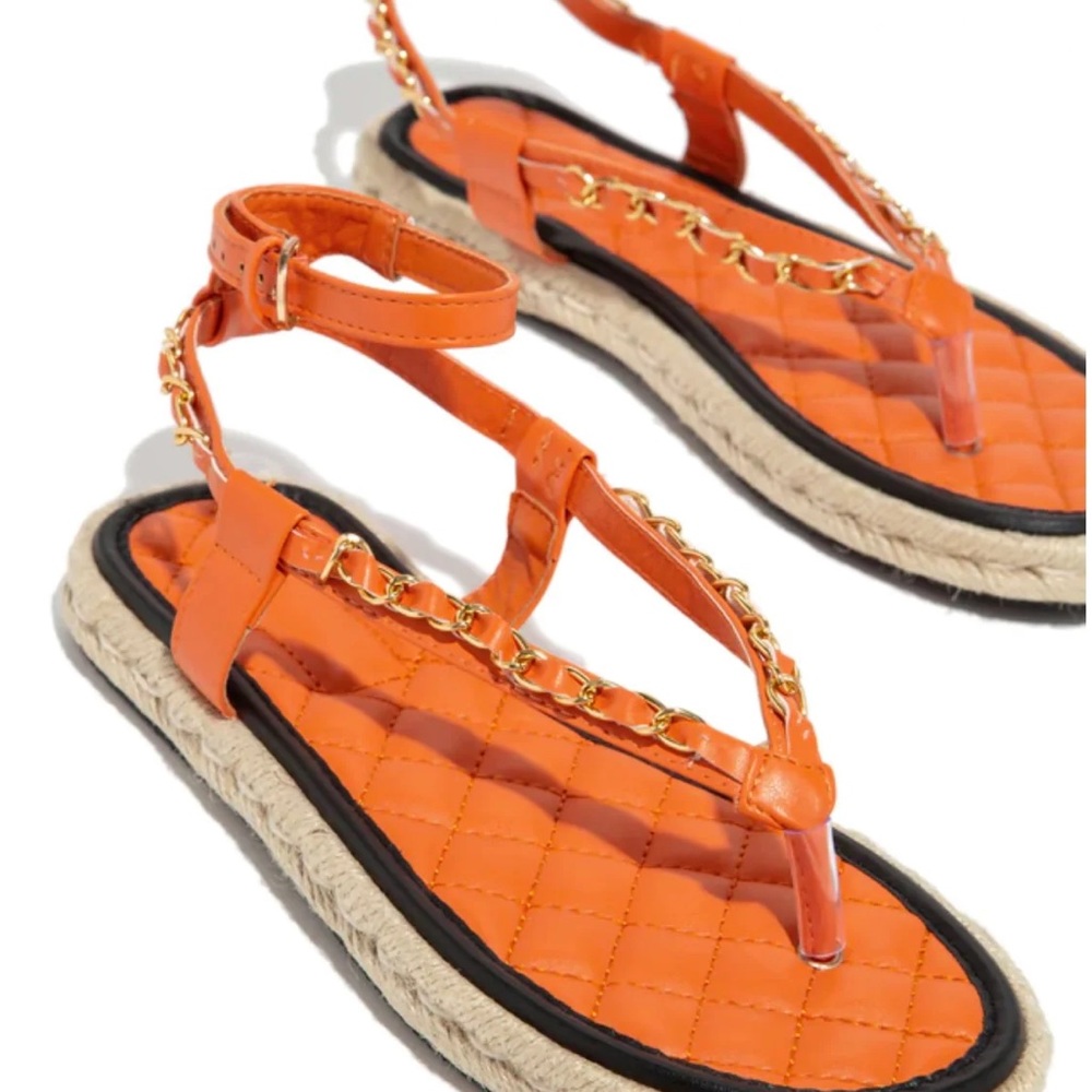 Tangerine Sandals